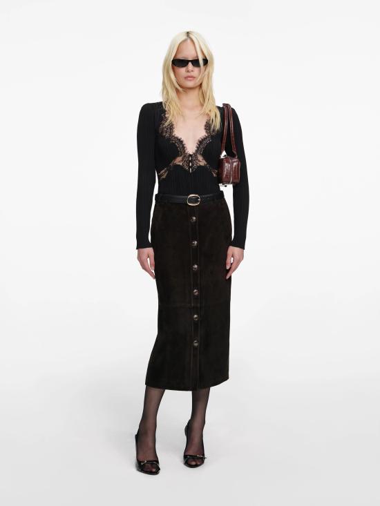 26SS 셀프 포트레이트 블라우스 RS26176TBB BLACK Black