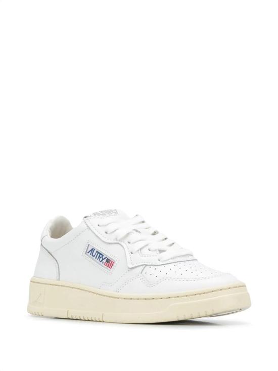 26SS 오트리 메달리스트 레더 AULW LL15 White - AUTRY
