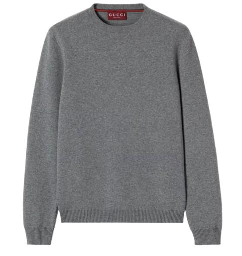 25FW 구찌 스웨터 834073 XKEYY1043 Cool iron white