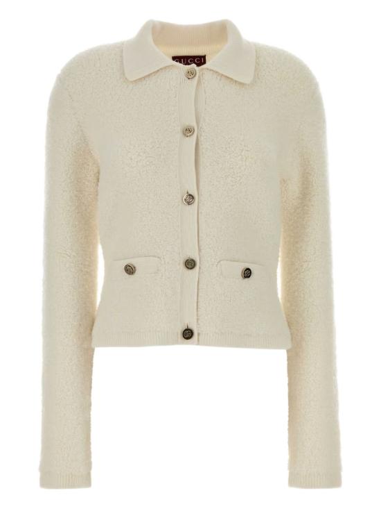 25FW 구찌 가디건 824784 XKETK9000 White