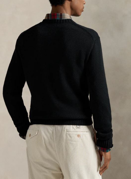 25FW 랄프 로렌 스웨터 710982140001 BLACK HOLIDAY - RALPH LAUREN