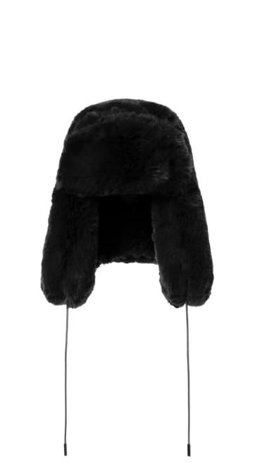 25FW 골드버그 이어플랩 캡 GB62301253 9000 Black