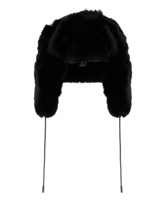 25FW 골드버그 이어플랩 캡 GB62301253 9000 Black - GOLDBERGH