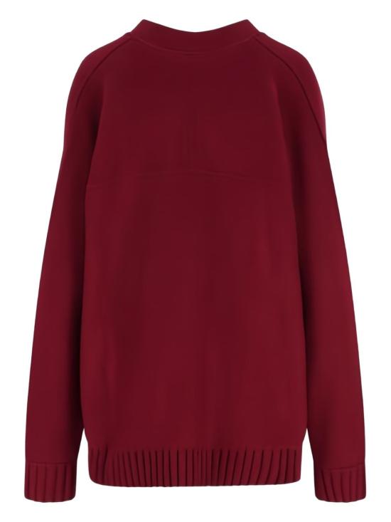 25FW 구찌 브이넥 버튼업 가디건 836378 XKE0Y6122 Red wine - GUCCI