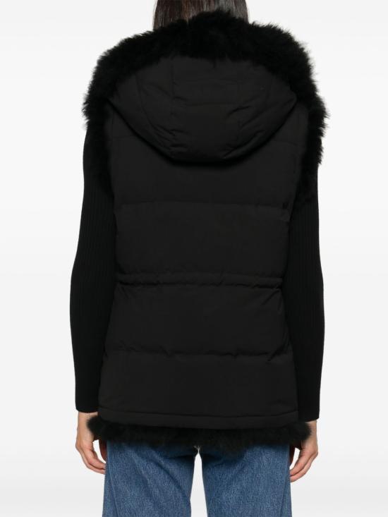 25FW 이브살로몬 베스트 26W25WKG60069 K05XC99 Black - YVES SALOMON