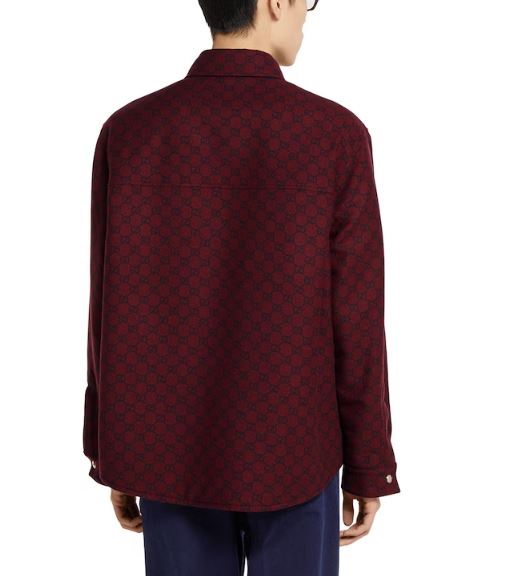 25FW 구찌 리버서블 데님 플란넬 셔츠 835282 XDDB64447 - GUCCI