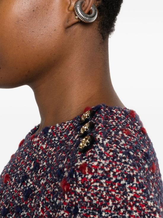 25FW 구찌 미디 원피스 841043 ZATNT4956 Blue - GUCCI