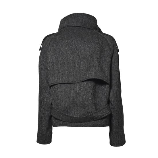 25FW 쿠레쥬 코트 325CMA222WO0144 9901 Black - COURREGES