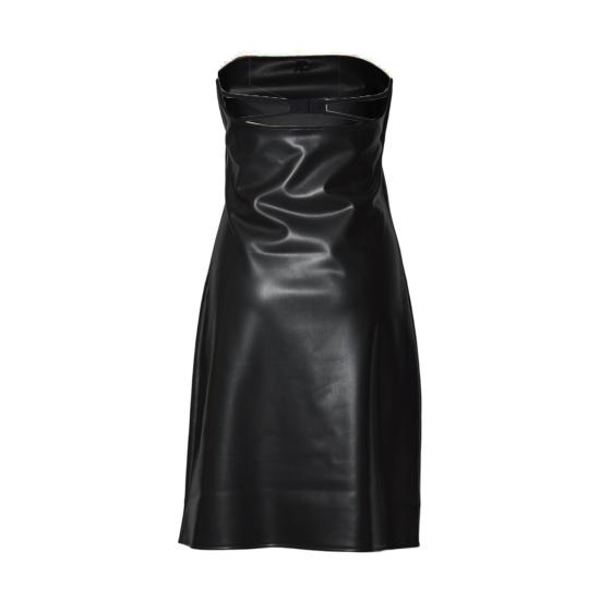 25FW 쿠레쥬 미디 원피스 425JRO749PU0049 9999 Black - COURREGES