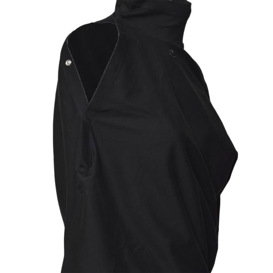 25FW 쿠레쥬 반팔 티셔츠 425JTS231JS0233 9999 Black - COURREGES