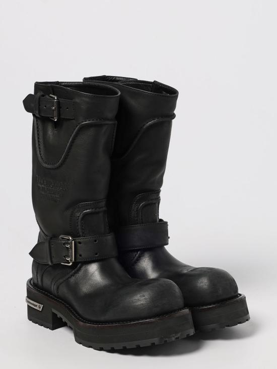 26SS 발렌시아가 VENOM 베놈 미들 부츠 833585 WCAL1 1080 BLACK DOM - BALENCIAGA