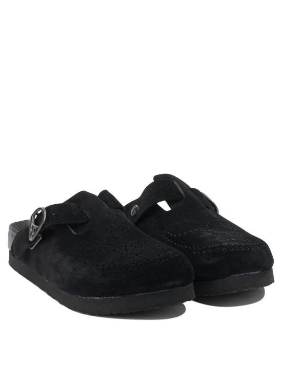 25FW 니들스 뮬/슬리퍼 RW408B BLACK Black - NEEDLES