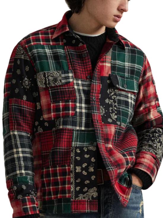 25FW 랄프 로렌 긴팔 티셔츠 710980738 001 MultiColour - RALPH LAUREN