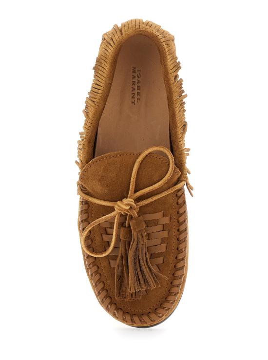 26SS 이자벨마랑 FITZA 피차 스웨이드 로퍼 MC0019FCC2A05S50CO Brown - ISABEL MARANT