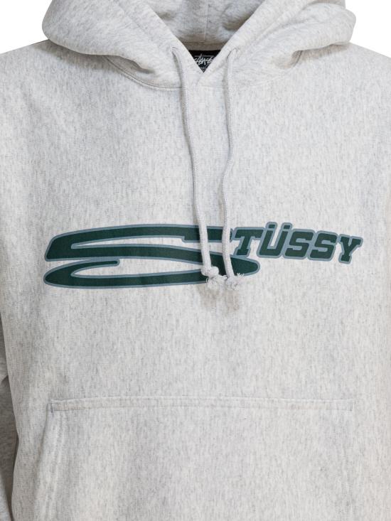25FW 스투시 긴팔 티셔츠 19251450062 ASH HEATHER White - STUSSY