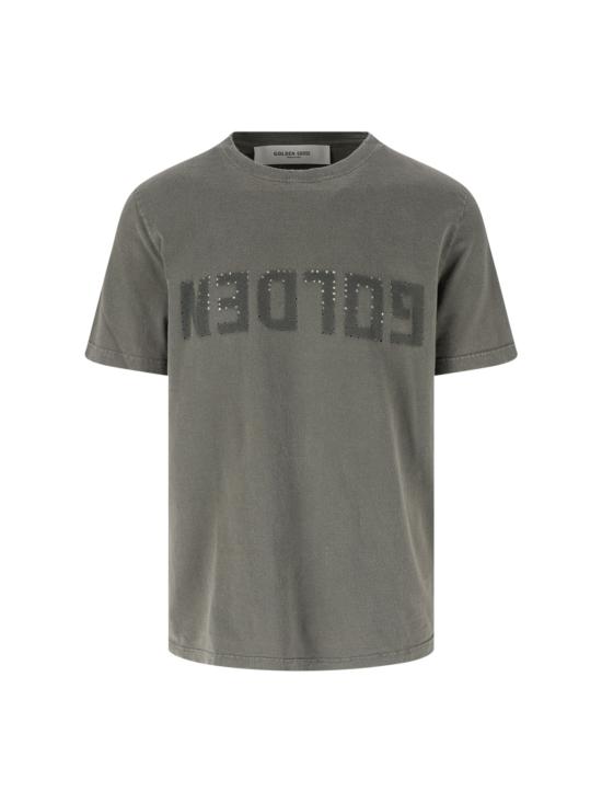 26SS 골든구스 반팔 티셔츠 GMP01220 P000671 35479 Green