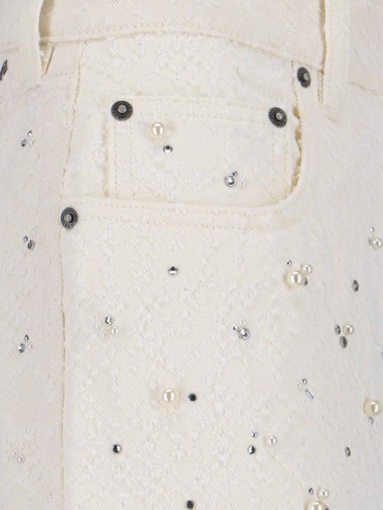 26SS 골든구스 데님 팬츠 GWP00844 P000840 10190 White - GOLDEN GOOSE