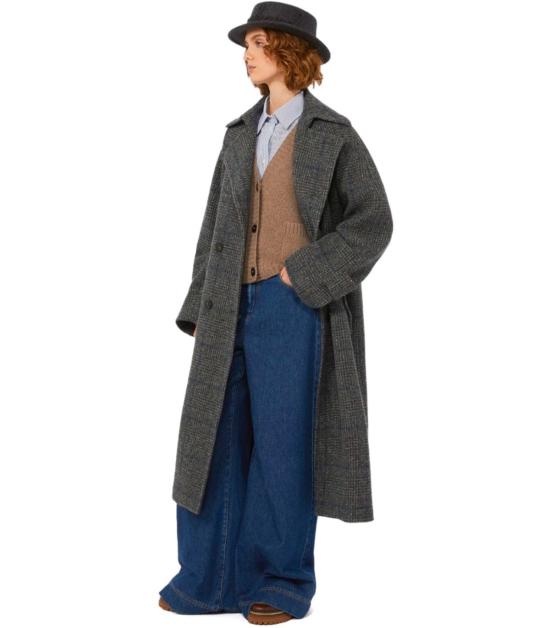 25FW 위켄드막스마라 코트 2525016122600 002 38 Grey - WEEKEND MAX MARA