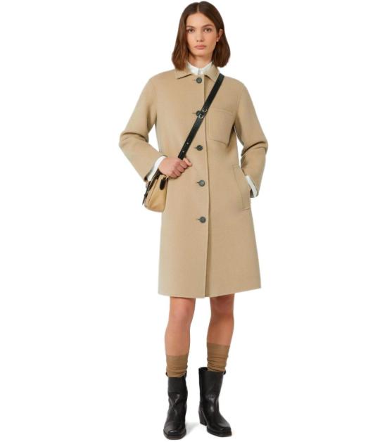 25FW 위켄드막스마라 제논 코트 2525016011600 086 40 Beige - WEEKEND MAX MARA