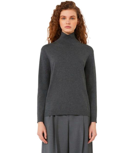 25FW 위켄드막스마라 터틀넥 2525366012600 005 S Grey - WEEKEND MAX MARA