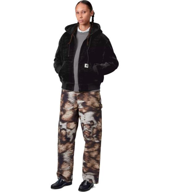 25FW 칼하트 WIP 액티브 스웨트 자켓 I033905 89 XX XS Black - CARHARTT WIP