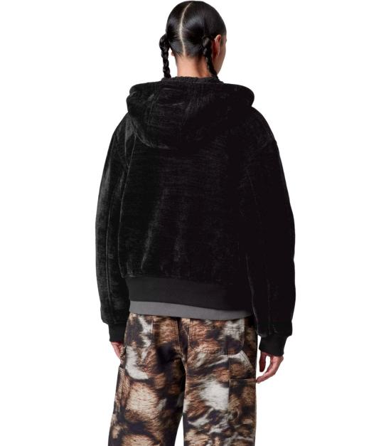 25FW 칼하트 WIP 액티브 스웨트 자켓 I033905 89 XX XS Black - CARHARTT WIP