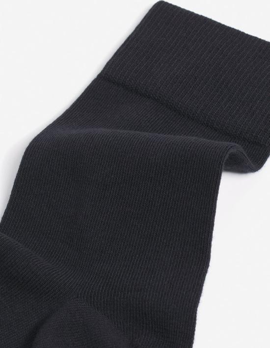 25FW 메종키츠네 폭스 헤드 양말 PM06400KT0010 P199 BLACK - MAISON KITSUNE