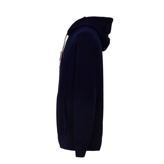 26FW 폴로 랄프로렌 포니로고 자수 후드 티셔츠 710766778007 Blue - POLO RALPH LAUREN