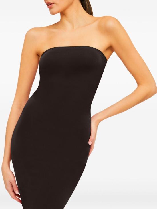 25FW 월포드 미디 원피스 507954870 BROWN - WOLFORD