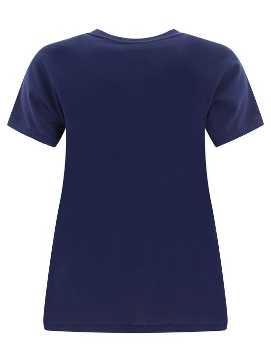 25FW 폴로 랄프로렌 반팔 티셔츠 211898698006CRUISENAVY BLUE - POLO RALPH LAUREN