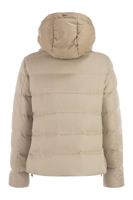 25FW 에르노 캐시미어 실크 새틴 케이프 PI002179D38087 1985 LIGHT BEIGE - HERNO
