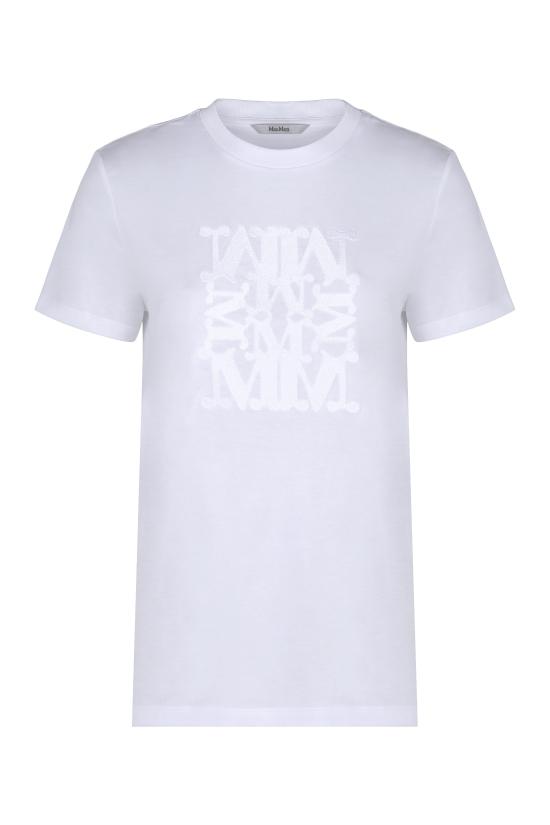 25FW 막스마라 반팔 티셔츠 BRAVO2521946032600004 White