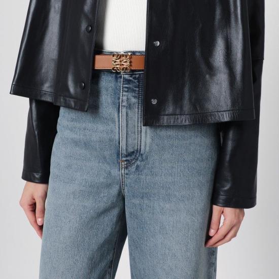 26SS 로에베 레귤러 벨트 E821Z26X03LE 2544 BROWN - LOEWE