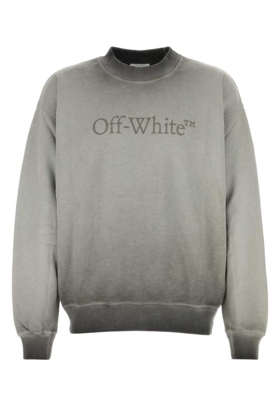 25FW 오프화이트 런더리 스케이트 스웨트셔츠 OMBA054F25FLE009 1212 DEGRABLACK