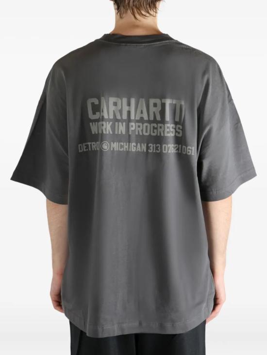 25FW 칼하트 WIP 반팔 티셔츠 I035449 874J GRAPHITSTN - CARHARTT WIP