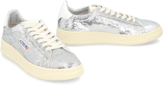 25FW 오트리 달라스 로우 고트스킨 스니커즈 ADLWTI05 SILVERWHT - AUTRY