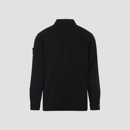 25FW 스톤 아일랜드 긴팔 셔츠 K2S151200025S0184 V0129 BLACK - STONE ISLAND