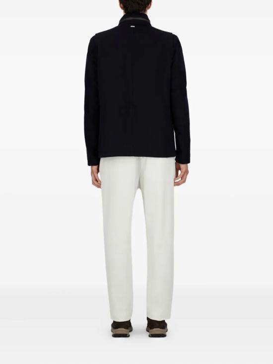 25FW 에르노 울 캐시미어 & 에코에이지 필드 자켓 FI000128U33318 9200 BLUNAVY - HERNO