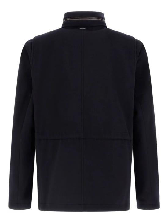 25FW 에르노 울 캐시미어 & 에코에이지 필드 자켓 FI000128U33318 9200 BLUNAVY - HERNO