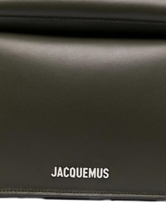 25FW 자크뮈스 클러치/파우치 BAW00356AC27L14 580 DARKKHAKI - JACQUEMUS