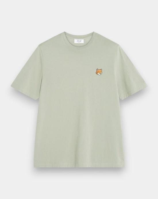 25FW 메종키츠네 폭스 헤드 레귤러 티셔츠 PM00107KJ7026 P131 LAURELGREN