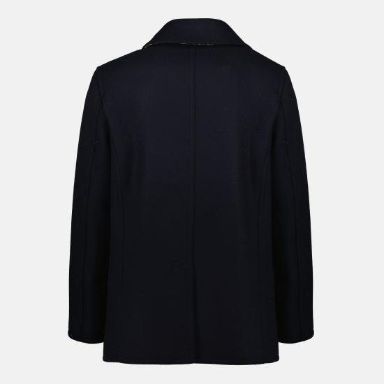 25FW 버버리 울 피코트 8115005 A1222 NAVY - BURBERRY