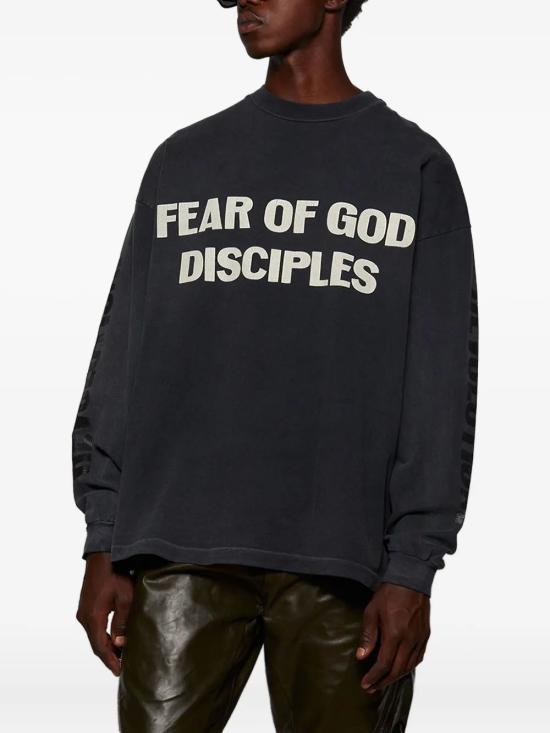 25FW 피어오브갓 반팔 티셔츠 FG25FW1010404HWJ 001 BLACK - FEAR OF GOD