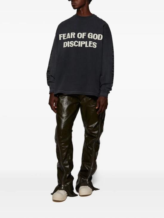 25FW 피어오브갓 반팔 티셔츠 FG25FW1010404HWJ 001 BLACK - FEAR OF GOD