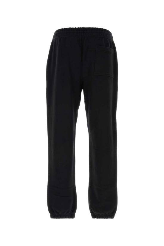 25FW 버버리 EKD 체크 코튼 조깅 팬츠 8116095 A1189 BLACK - BURBERRY