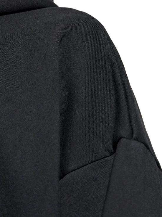 25FW 피어오브갓 후드 티셔츠 FG25FW12121TER 001 BLACK - FEAR OF GOD