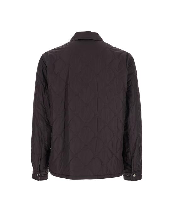 25FW 버버리 리버시블 퀼팅 나일론 오버셔츠 8115728 A1491 CLOVE BROW - BURBERRY