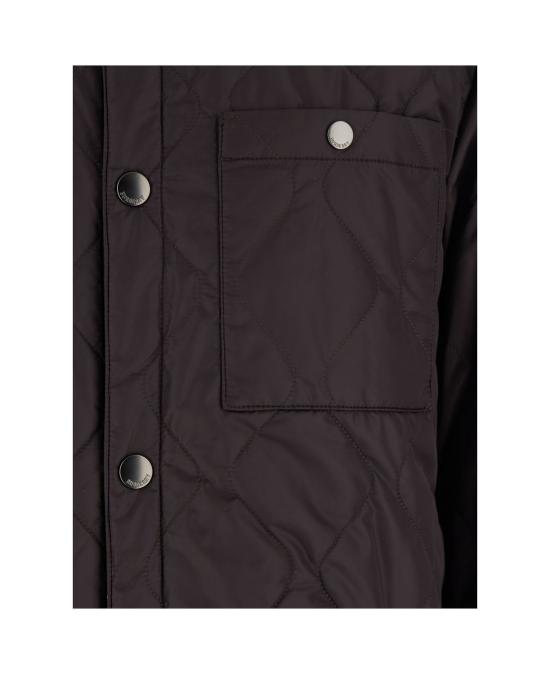 25FW 버버리 리버시블 퀼팅 나일론 오버셔츠 8115728 A1491 CLOVE BROW - BURBERRY