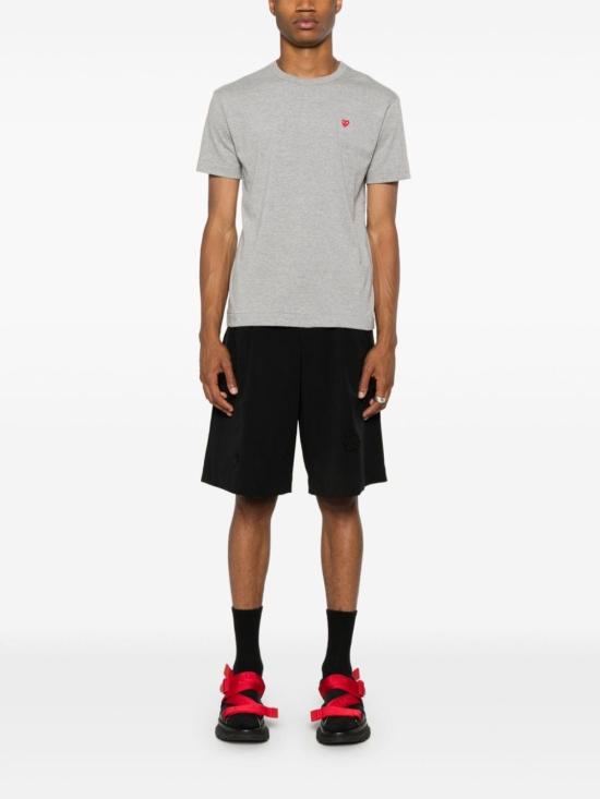 25FW 꼼데가르송 반팔 티셔츠 AXT306051 GREY - COMME DES GARCONS