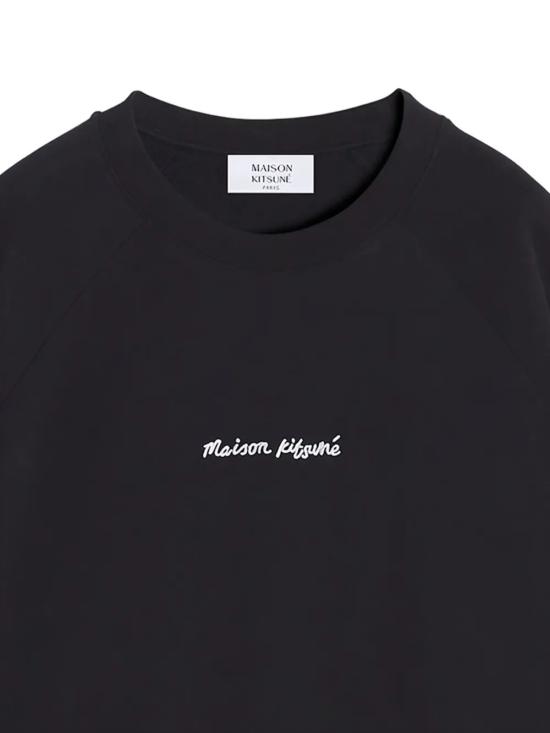 25FW 메종키츠네 스웨터 OM00309KM0340 P199 BLACK - MAISON KITSUNE